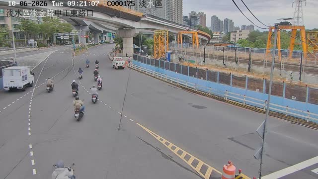 淡水區淡金路中正東路口