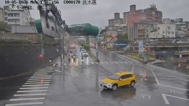 淡水區文化路、新生街口