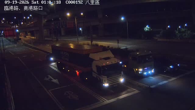 八里區臨港路商港路口