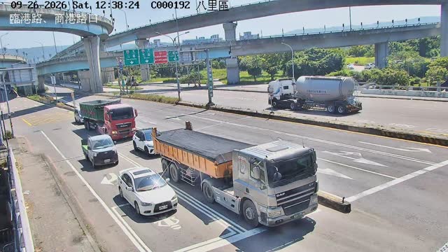 八里區臨港路商港路口