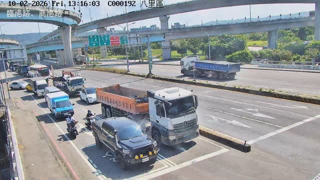八里區臨港路商港路口