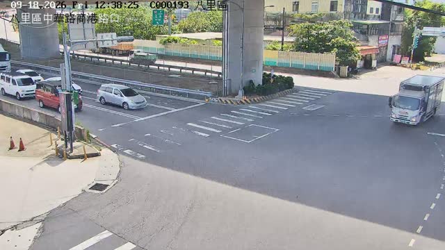 八里區中華路商港路口