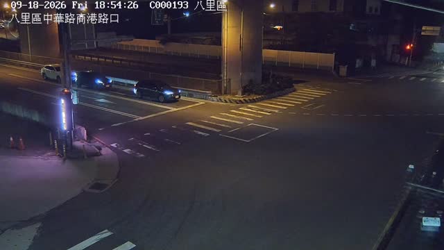 八里區中華路商港路口