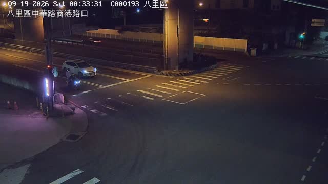 八里區中華路商港路口