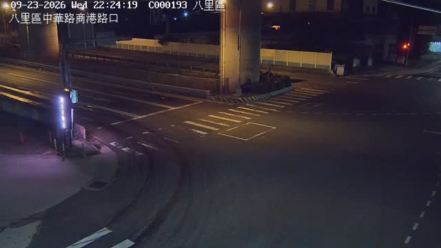 八里區中華路商港路口