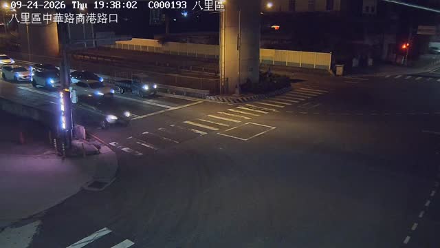 八里區中華路商港路口