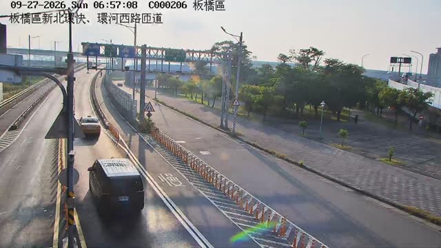 板橋區新北環快、環河西路匝道