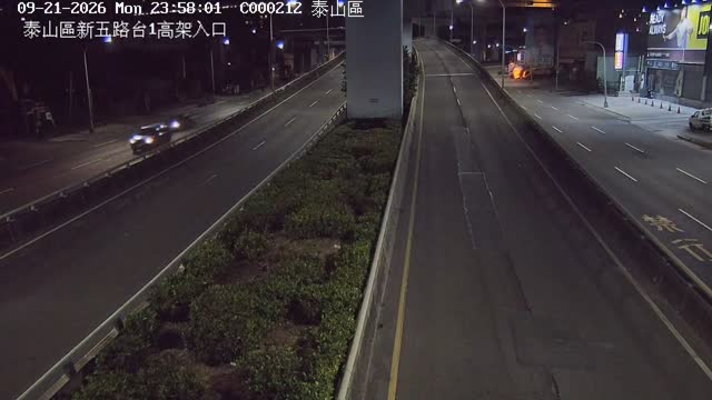 泰山區新五路台1高架入口