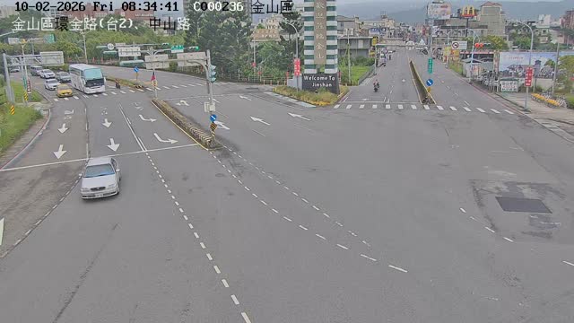 金山區環金路(台2)、中山路
