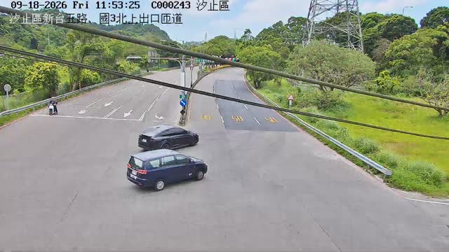 汐止區新台五路、國3北上出口匝道