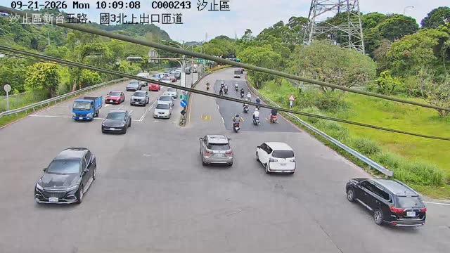 汐止區新台五路、國3北上出口匝道