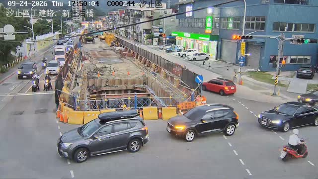 汐止區工建路、新社后橋