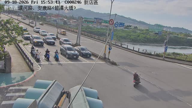 新店區環河路、安康路(碧潭大橋)