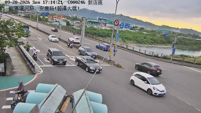 新店區環河路、安康路(碧潭大橋)