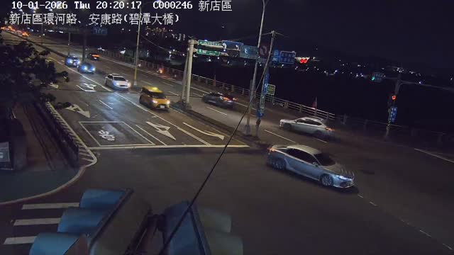 新店區環河路、安康路(碧潭大橋)
