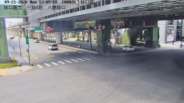 林口區文化三路1段、八德路口