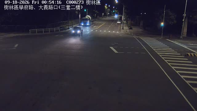 樹林區學府路、大義路口(三鶯二橋)