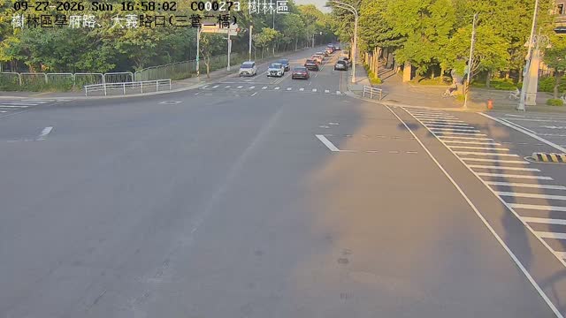 樹林區學府路、大義路口(三鶯二橋)