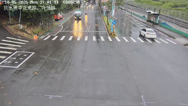 淡水區中正東路坪頂路