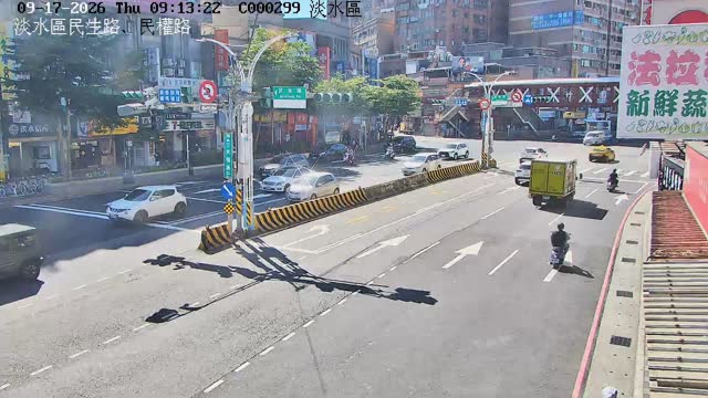 淡水區民生路民權路