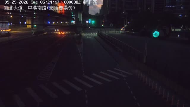 新北大道、中港南路(宏匯廣場旁)