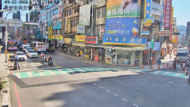 中和區景新街與安樂路2巷