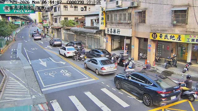 汐止區康寧街與明峰街口(西)