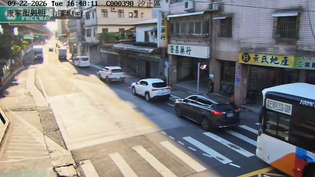 汐止區康寧街與明峰街口(西)