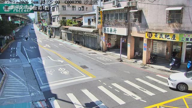 汐止區康寧街與明峰街口(西)
