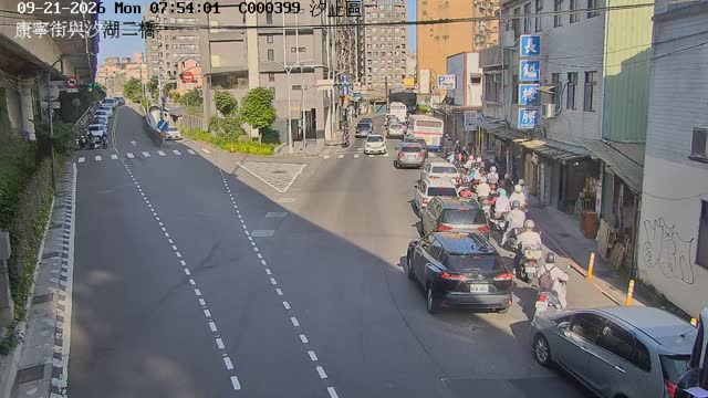 汐止區康寧街與汐湖二橋