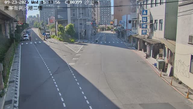 汐止區康寧街與汐湖二橋