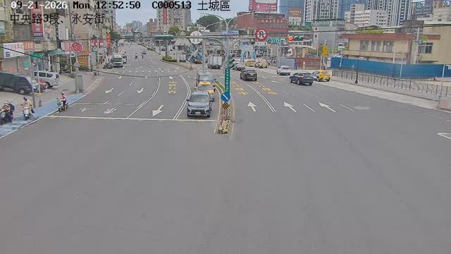 中央路3段、永安街