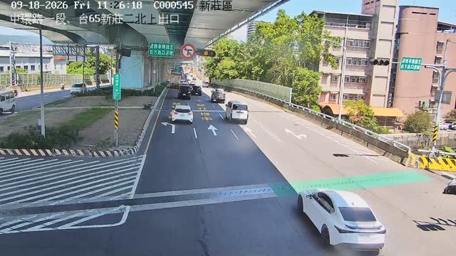 中環路一段、台65新莊二北上出口