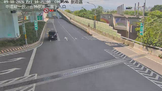 中環路一段、台65新莊二南下入口