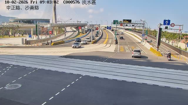 淡水區中正路、沙崙路