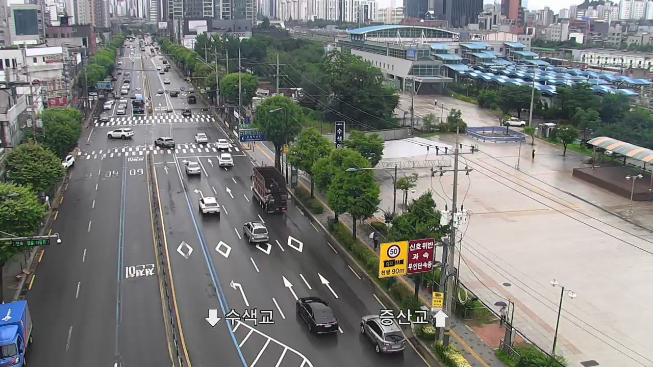 水色站三岔路口
