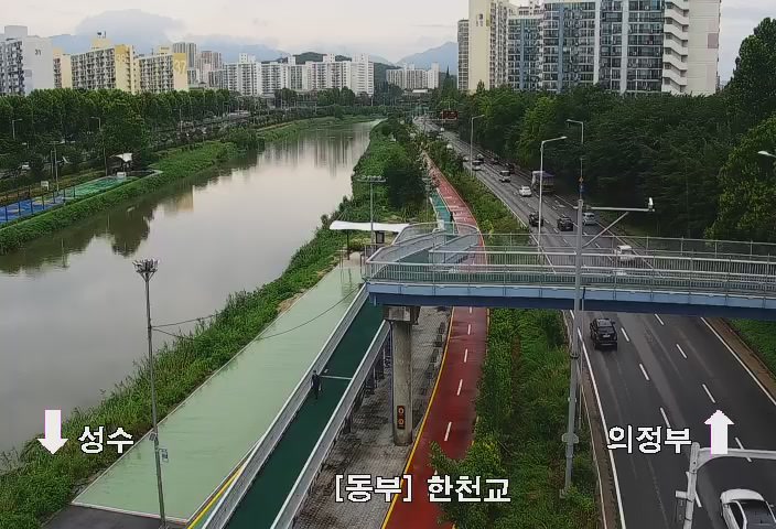 漢川橋(東北側)