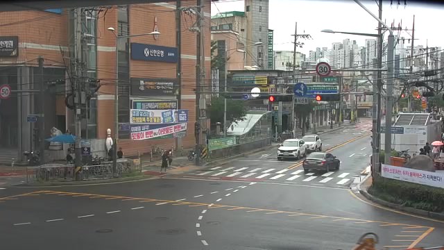 石串站十字路口