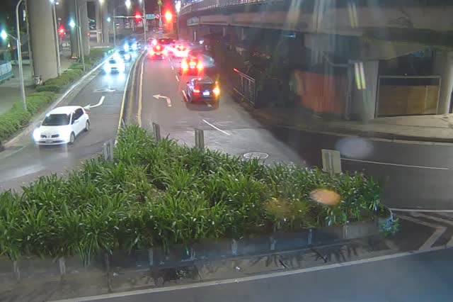 219-環東大道經貿二路出口匝道綠帶