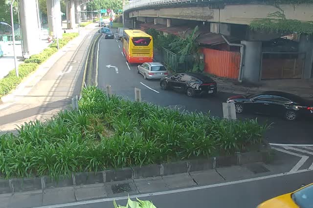 219-環東大道經貿二路出口匝道綠帶