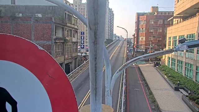 民族路復興路口(橋上門架號誌桿)