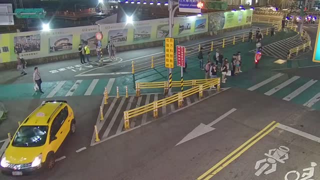 大同路與中正路口往西