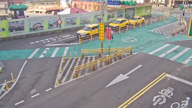 大同路與中正路口往西