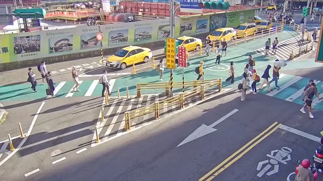 大同路與中正路口往西