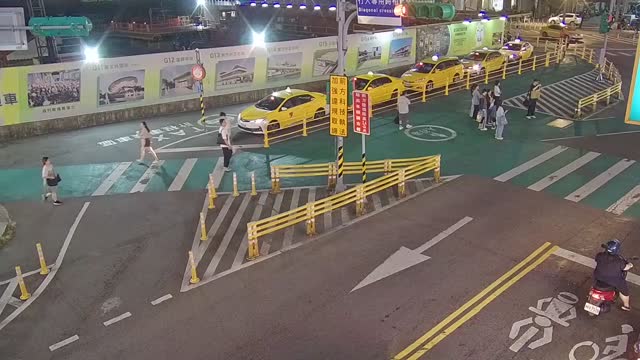 大同路與中正路口往西