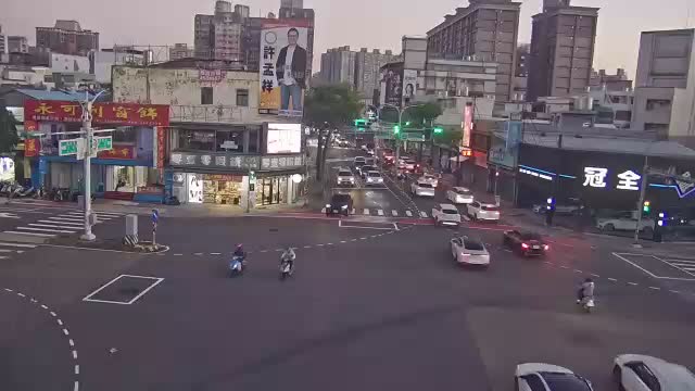 文中路國際路口(中油斜對面號誌桿)
