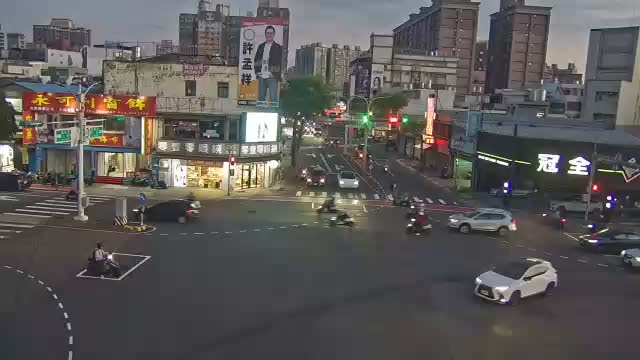 文中路國際路口(中油斜對面號誌桿)