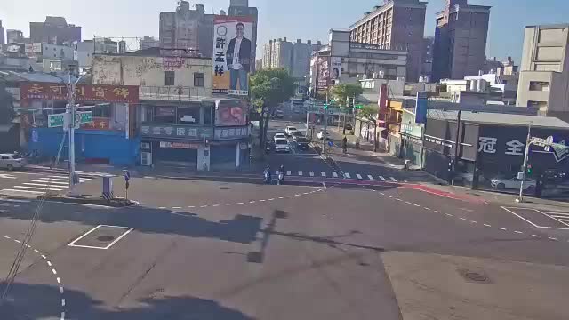 文中路國際路口(中油斜對面號誌桿)