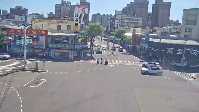 文中路國際路口(中油斜對面號誌桿)