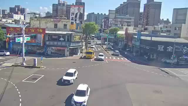 文中路國際路口(中油斜對面號誌桿)